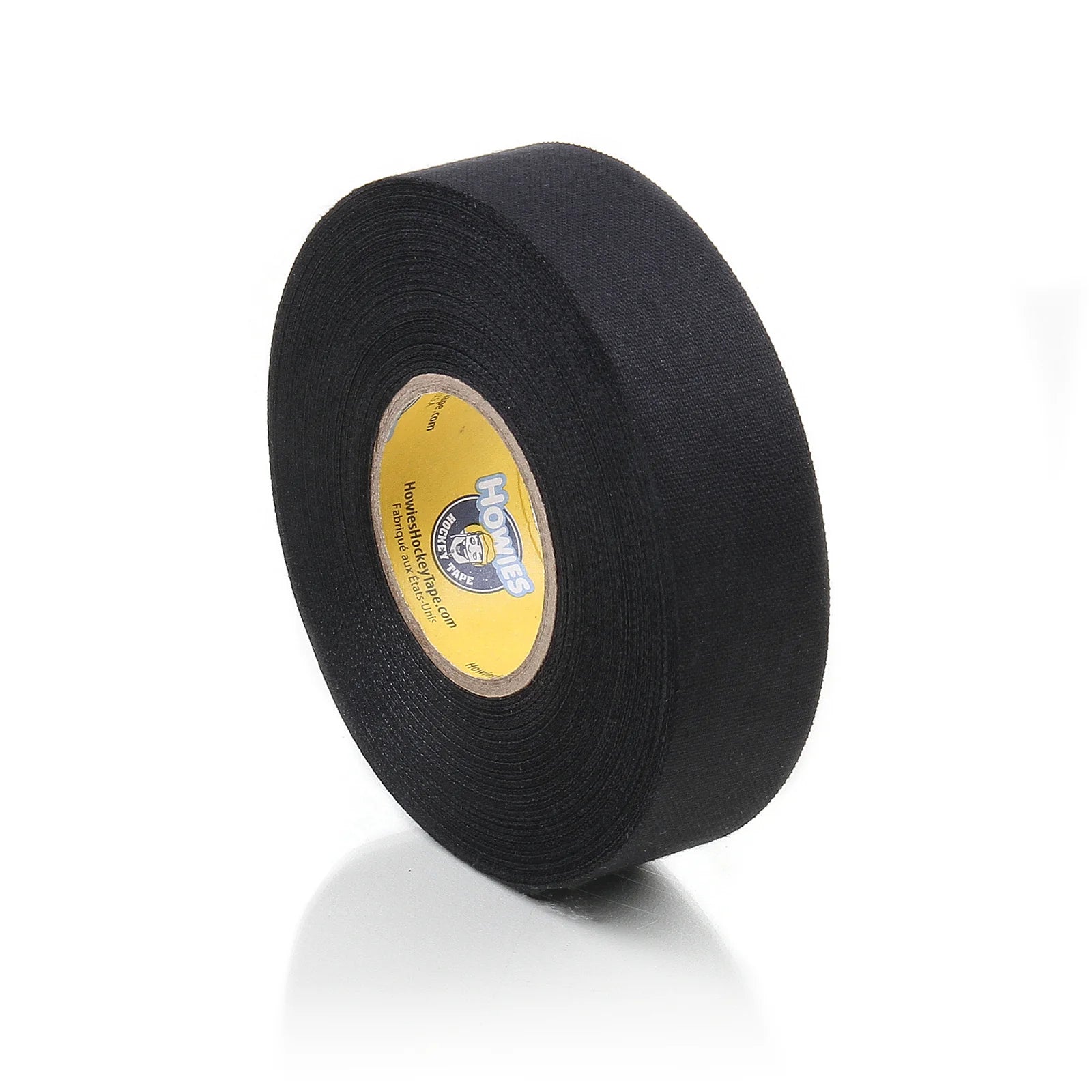 TAPE DE HOCKEY EN TISSU NOIR HOWIES